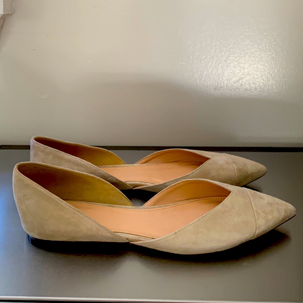 J.Crew D’orsay flats